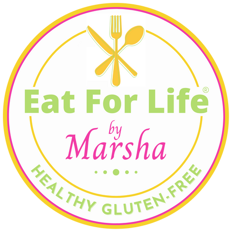 Eat For Life By Marsha - Healthy Gluten-Free, Dairy-Free, Keto, Vegan, Paleo, Grain-Free Recipes. Gluten-Free Pantry, Gluten-Free Gift Baskets, Celiac Recipes, Cook at home, Canadian Women Business Owner, Member of RevolutionHer, CWIF, YYC