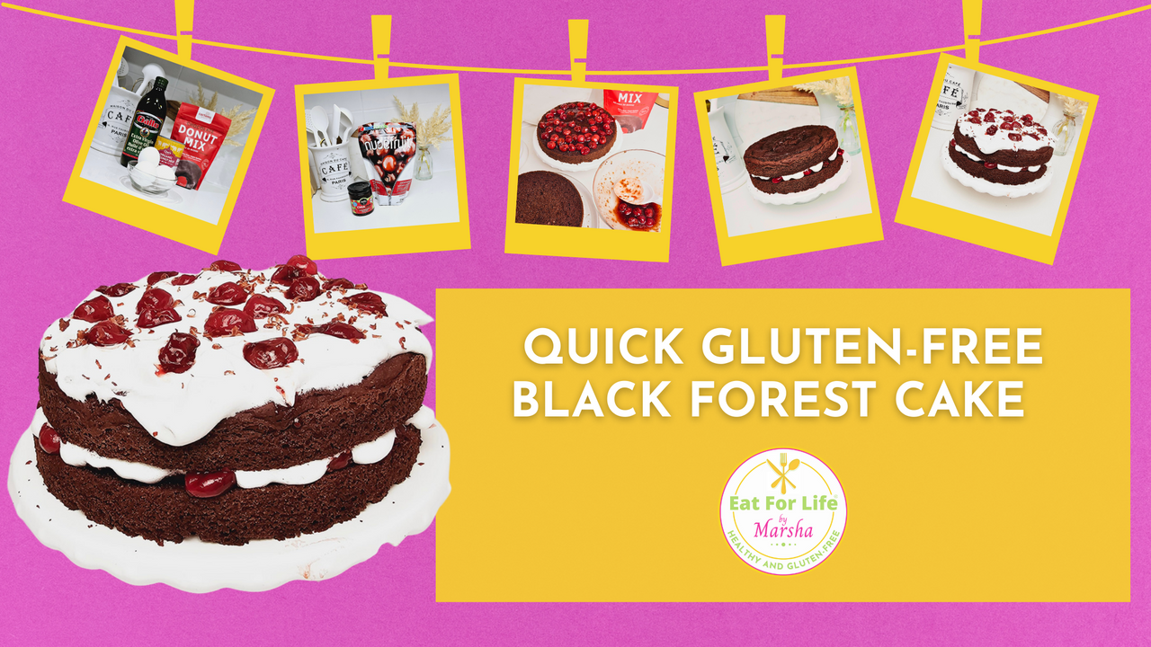 Quick Gluten-Free Black Forest Cake
