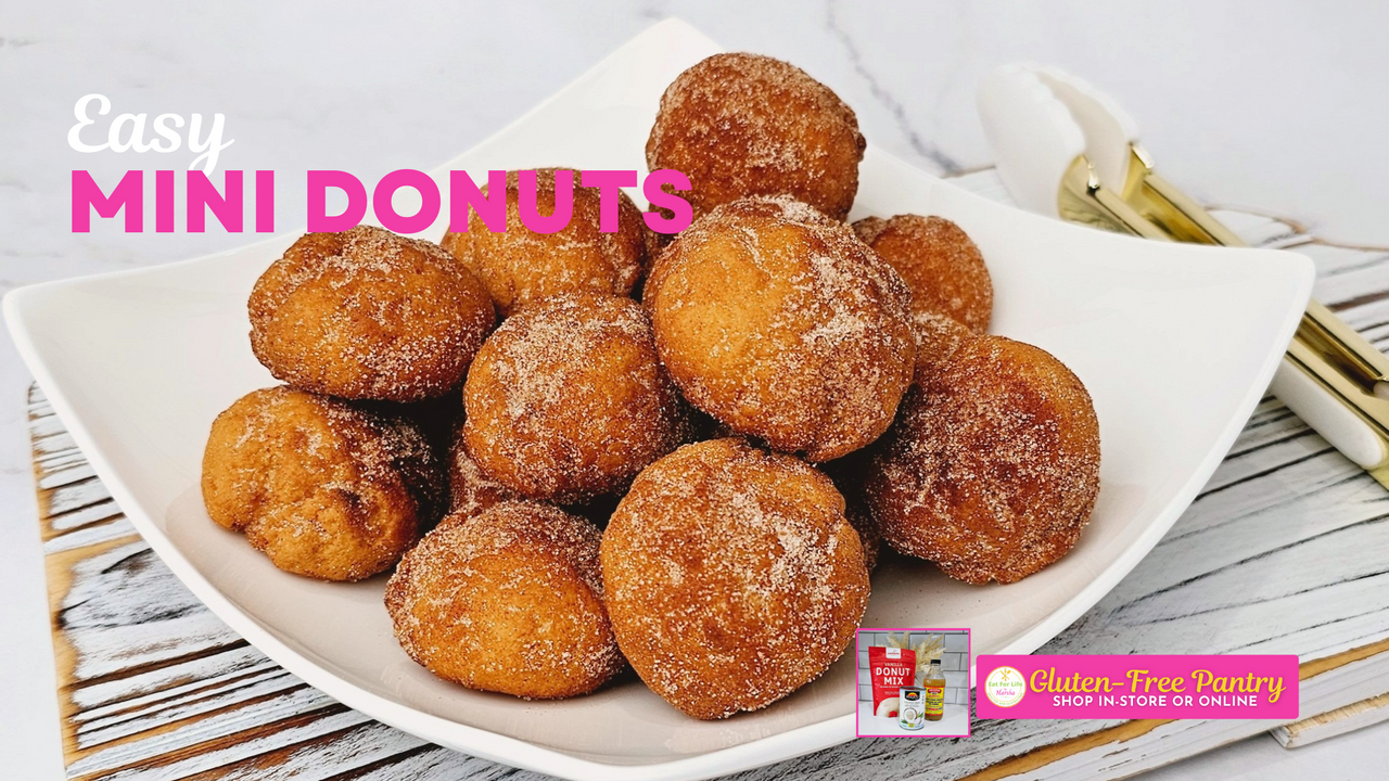 Easy Mini Donuts (Doughnut Holes)