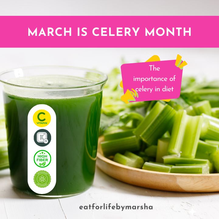 March is Celery Month
